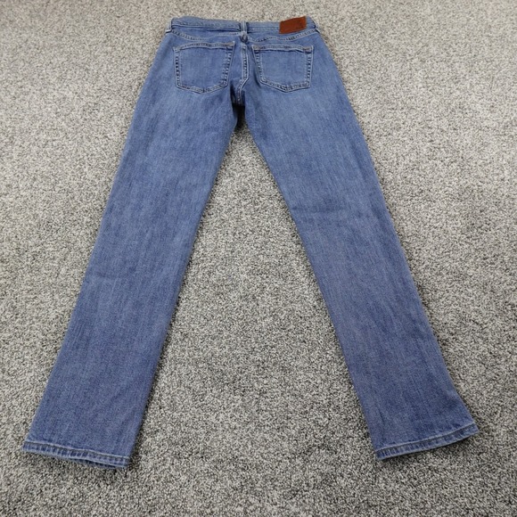 Abercrombie Fitch Jeans Mens 26X30 Blue Denim Pants Rustin Athletic Slim Stretch - Picture 12 of 16